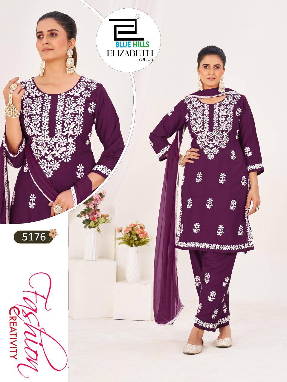 Blue hills elizabeth vol 5 Kurti manufacturers in Kolkata